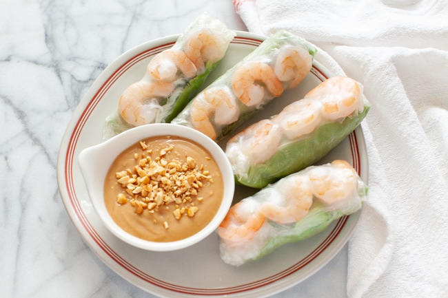 Vietnamese Peanut Sauce For Spring Rolls